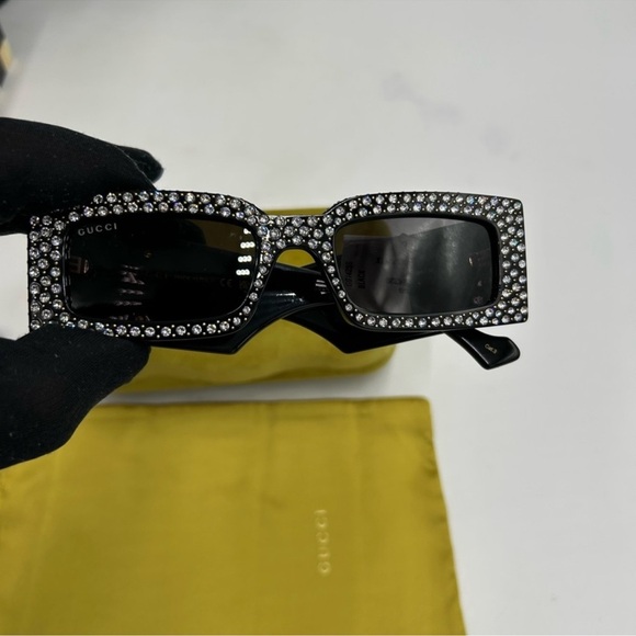 Gucci generation 53MM rectangular sunglasses made in Italy NWT main image 4